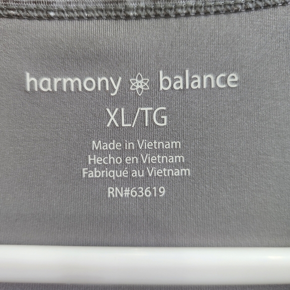 Harmony & Balance Gray Sporty Chic Minimalist Athleisure Exercise/Yoga Dress XL - Picture 7 of 9